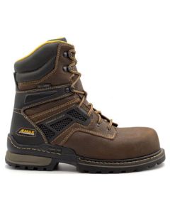 SRWA8710-8.5W image(2) - Avenger Work Boots A-MAX DOZER -  Men's High Top Boots - Composite - CT|EH|SR|WP  -  Brown - Size: 8.5 - E - (Wide)