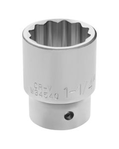WLMW34540 image(0) - Wilmar Corp. / Performance Tool 3/4" Dr. 1-1/4" 12pt Socket