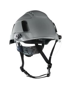 JCK22178 image(0) - Jackson Safety Safety Helmet - XS2-550V Series - Type 2 Plus - Vented - With Flip-Up Visor - Gray