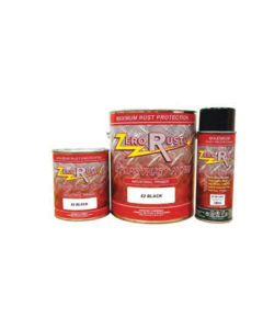ZER62SP image(0) - Zero-Rust 62SP High Solid DTM Primer, 12 oz Aerosol Can, Black