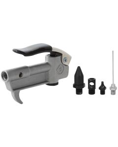KTI71015 image(2) - K Tool International Air Blow Gun Kit 4 Tips