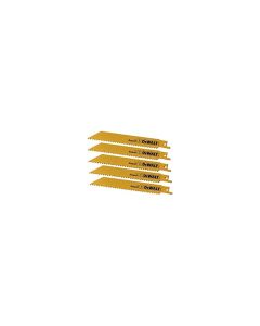 DEWALT Metal-Cutting Bi-Metal Reciprocating Saw Blades