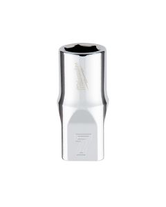MLW45-34-9033 image(1) - Milwaukee Tool Milwaukee Tool 1/4" Drive 7mm Metric Socket with FOUR FLAT Sides, 6-Point, Vanadium Steel, Chrome