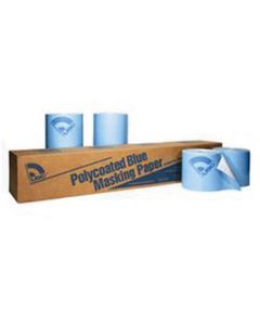 USC38012 image(0) - US Chemical 38012 Premium Masking Paper, 12 in W x 738 ft L, Blue