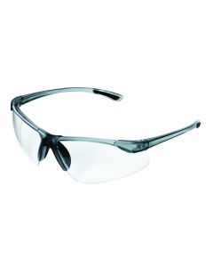 Sellstrom Sellstrom - Safety Glasses - XM340 Series - Clear Lens - Smoke/Smoke Frame - Hard Coated