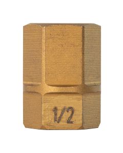 Mayhew 1/2" SAE Hex Dual Drive Bit, 1/2" Drive