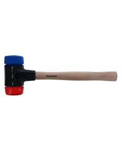 WIH83260 image(1) - Wiha Tools Split Head Mallets 3.7 lbs 2.4" Face x 13.3" Oal Hard Soft Faces