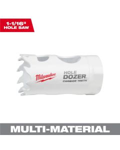 Milwaukee Tool 1-1/16 Inch HOLE DOZER with Carbide Teeth Hole Saw