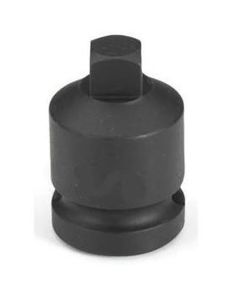 Grey Pneumatic 1/2" Drive x 7/16" Square Male Pipe Plug Socket