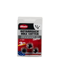BLR11116KX image(0) - Blair 1/2" Karbon X Rotabroach Cutters - 3PK (11116KX)