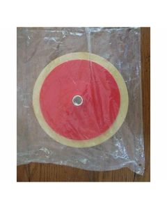 SGL3704 image(0) - Schlegel 3704 Backing Plate, 7-1/4 in Dia, Hook and Loop Attachment, Plastic Pad, Black