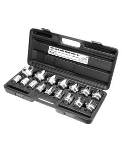 WLMW34906 image(1) - Wilmar Corp. / Performance Tool 16 Piece 3/4" Drive Metric 12pt Socket Set