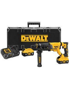 DEWALT 20V MAX* XTREME Cordless Brushless 1-1/8 in SDS+ Rotary Hammer Drill Kit (2) Lithium Ion Batteries with Charger