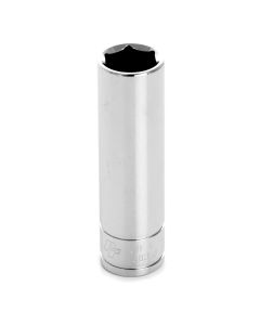 WLMW38316 image(0) - Wilmar Corp. / Performance Tool 3/8'' Dr 6pt Deep Socket 1/2"