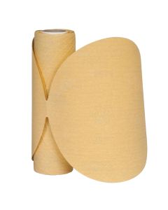NOR83806 image(0) - Norton Gold Reserve 83806 A296 Series Sanding Disc Roll, 5 in, P80 Grit, Aluminum Oxide, PSA Attachment