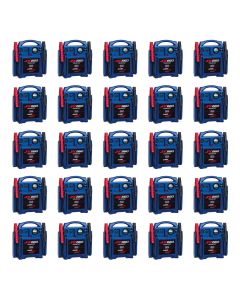 Clore Automotive JNC660 Jump-N-Carry 1700A  12 Volt Jump Starter with Power Supply and Auto Charge Technology - Blue - 25 Count