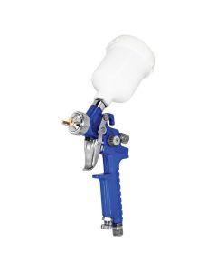 AES504-10 image(0) - AES Industries 504-10 504 Mini HVLP Gravity Feed Spray Gun with Cup, 1 mm, 250 mL Cup