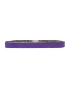 MMM33449 image(0) - 3M Cubitron II 33449 786F Series File Belt, 3/4 in W x 20-1/2 in L, 36+ Grit, Purple