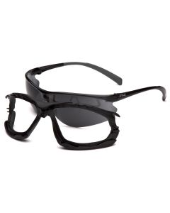 PYRSB9323ST image(1) - Pyramex Pyramex Safety - GOGGLES-Chem Splash Thick Skirt Clear  , Sold 12/BOX