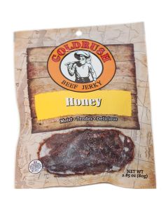 GRJ72126 image(0) - Gold Rush Jerky Honey 2.85 oz. Beef Jerky - 12 Count (3 lbs.)