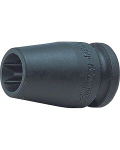 KKN13425-E8 image(0) - Ko-ken USA 13425-E8 3/8 Sq. Dr. Impact TORX E8 Socket - Length 32mm
