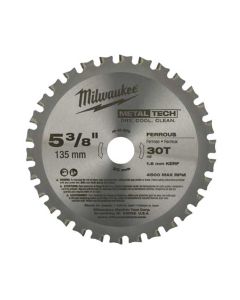 MLW48-40-4070 image(1) - Milwaukee Tool 5-3/8" Metal & Stainless Cutting Circular Saw Blade