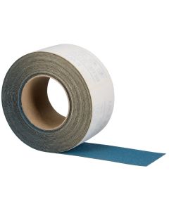 MMM37451 image(0) - 3M  Hookit Blue Sheet Roll 37451, 40E, 2-3/4-inch x 8.7 yd (70mm x 8 m)