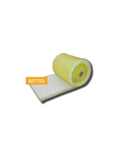 VLF400-330 image(0) - Viledon Filters 400-330 400 Paint Arrestor Roll, 30 in W x 2-1/2 in D x 300 ft H, 22 g Fiberglass Media
