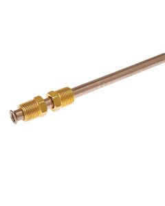S.U.R.&R. Domestic Max Flex Alloy 3/8 Inch Fluid Line - 12 Inch
