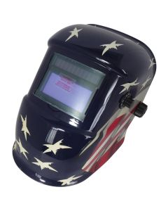 ATD3716 image(0) - ATD Tools Auto-Darkening Welding Helmet   USA Flag Design