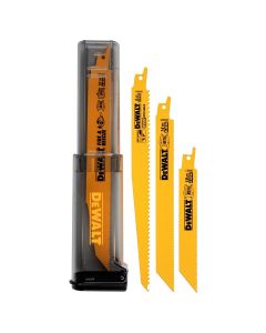 DEWALT Bi-Metal Reciprocating Saw Blade Multi TPI (16 Pack)