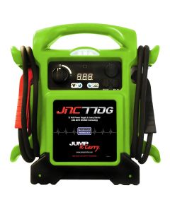 Clore Automotive JNC770G Jump-N-Carry 1700A Premium 12V Jump Starter with Power Supply and Auto Charge Technology - Green