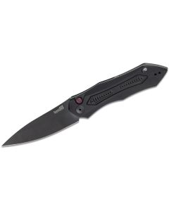 KER7800BLK image(0) - Kershaw Launch 6 Automatic Push-Button Lock Drop Point Blade EDC Folding Knife -Black - $1000 Min Vendor Direct Auto Knives Only. Cannot Ship to CA, CT, DE, MN. Contact Sales Rep.