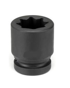 GRE4568S image(0) - Grey Pneumatic 1" Drive x 2-1/8" Standard - 8 Point Socket