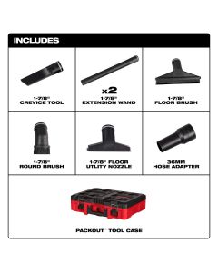 MLW49-90-1970 image(1) - Milwaukee Tool PACKOUT&trade; Cleaning Accessory Kit