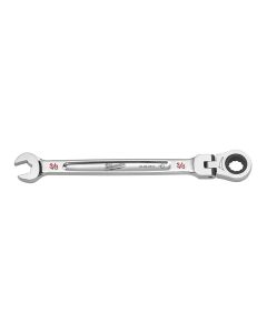 MLW45-96-9812 image(4) - Milwaukee Tool 3/8" Flex Head Ratcheting Combination Wrench