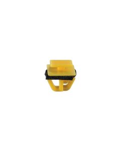 AVC21064 image(0) - AUVECO 21064 Rocker Panel Molding Clip, (10 x 11 mm Top x 14 x 19 mm Bottom) Head, Nylon, Yellow
