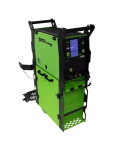 FOR11415 image(0) - Forney Industries 250 MP (Multi-Process) PRO Welder with Dual Cylinder Cabinet Cart