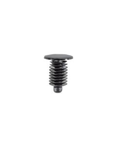 AVCAP14921 image(0) - AUVECO AP14921 Single Head Type 1 Weatherstrip Retainer, 10 mm Dia Bottom Head, Nylon, Black
