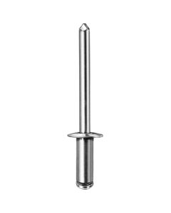 AVCAP8311 image(0) - AUVECO AP8311 Dome Head Blind Pan-L Rivet, 3/16 in Dia x 7/16 in L, Aluminum
