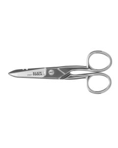 Klein Tools Electrician's Scissors, Nickel Plated
