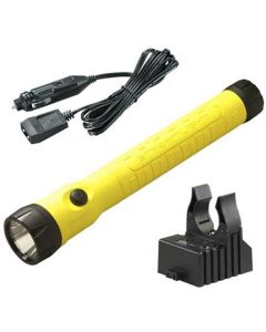 Streamlight 260 Lumen PolyStinger LED HAZ-LO Flashlight - 12V DC - Yellow