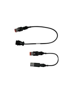 TEX3903918 image(0) - TEXA VOLVO PENTA 2 cable (3151/T29A + 8 pin adapter n&deg;16)