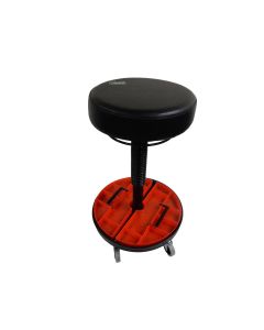 LDS1010933 image(0) - ShopSol Tool Trolley -High with viynl round seat  and (2) part removable tray