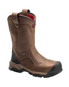 FSIA7830-14M image(0) - Avenger Ripsaw Wellington Series - Men's Boots - Aluminum Toe - IC|EH|SR|PR - Brown/Black - Size: 14M