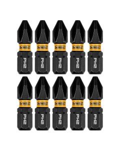 DWTDWAF1PH2IR10 image(1) - DEWALT FLEXTORQ 1IN PHILLIPS #2 (10 PK)