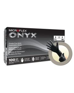 MFXN643-CASE image(2) - Microflex GLOVE ONYX N64 NITRILE L