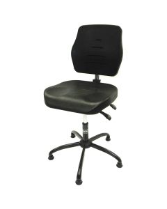 LDS1010540 image(0) - ShopSol Workbench Chair, Polyurethane, Deluxe, Low