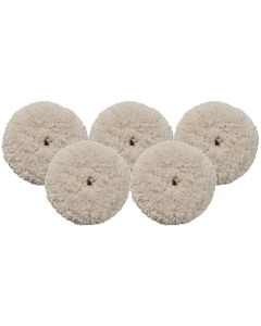 Milwaukee Tool 5-PK OF 3" BLENDED WOOL CUTTING PAD