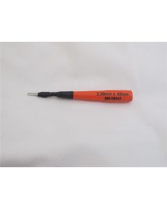 NUDI MALE 2.3 X .62MM ORANGE PROBE FOR FLEX PROBE KIT